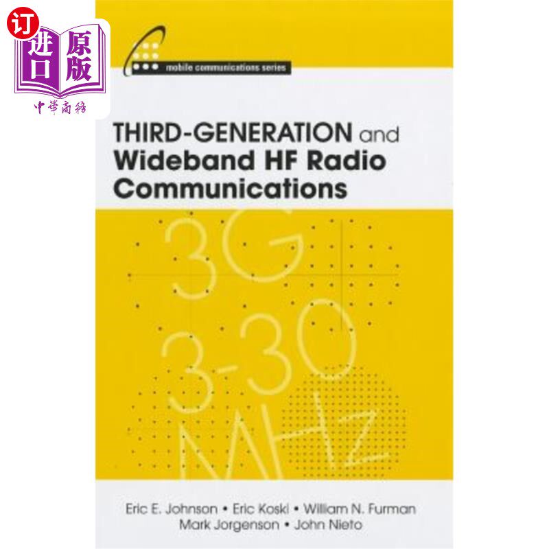 海外直订Third-Generation and Wideband Hf Radio Communications 第三代宽带短波无线电通信