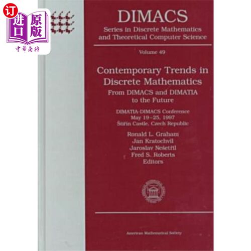 海外直订Contemporary Trends in Discrete Mathematics 离散数学的当代趋势