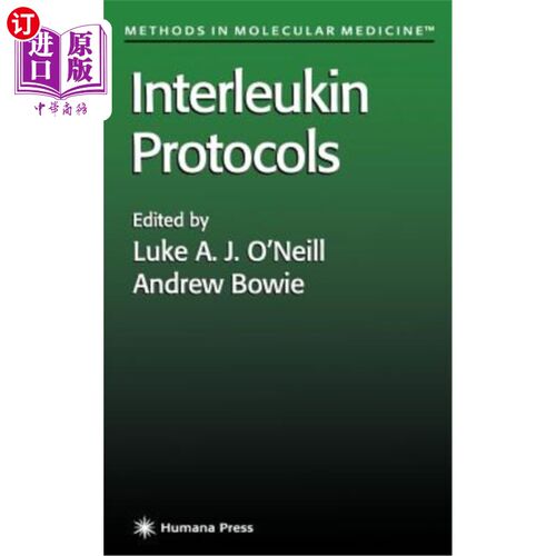 海外直订医药图书Interleukin Protocols 白介素方案