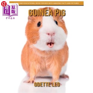 and Facts 豚鼠：一个有趣和教育 Fun with for Book Pig 书与 Pictures Amazing Educational 海外直订Guinea Kids