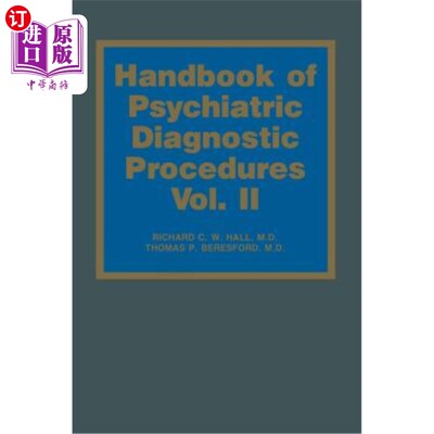 海外直订医药图书Handbook of Psychiatric Diagnostic Procedures: Vol. II 精神病诊断程序手册：第二卷