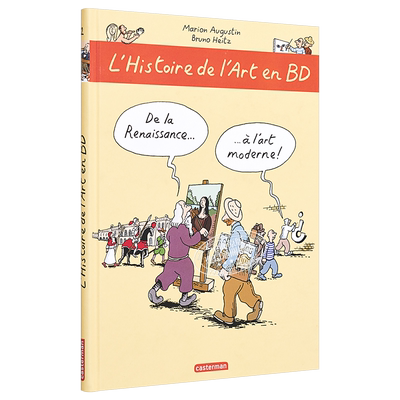 漫画艺术史 卷2  Lhistoire de lart en BD Tome 2  De la Renaissance a lart moderne 法文原版 Marion Augustin 【中商原?
