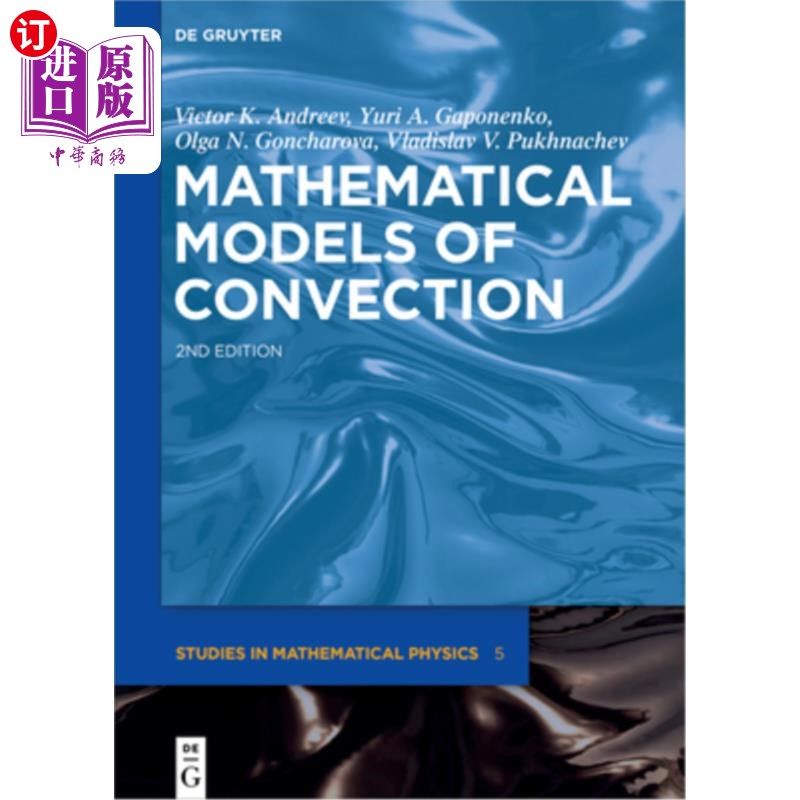 海外直订Mathematical Models of Convection 对流的数学模型