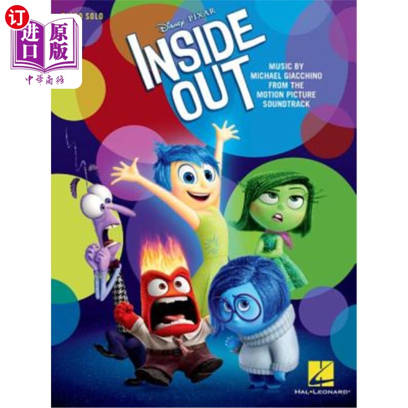 海外直订Inside Out: Music from the Disney Pixar Motion Picture Soundtrack 由内而外：迪士尼皮克斯电影配乐中的音乐