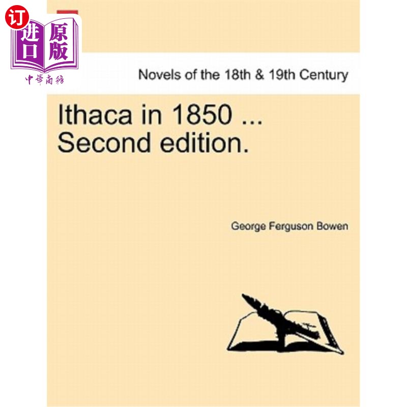 海外直订Ithaca in 1850 ... Second Edition. 1850年的伊萨卡。。。第二版。