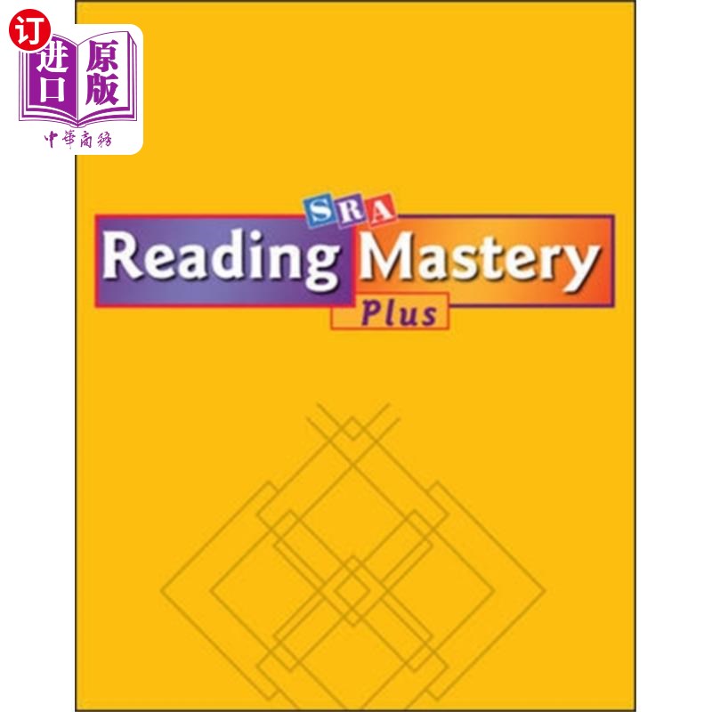 海外直订Reading Mastery Plus Grade 3, Workbook B (Packag... 阅读精通+三年级B册(5人一套)