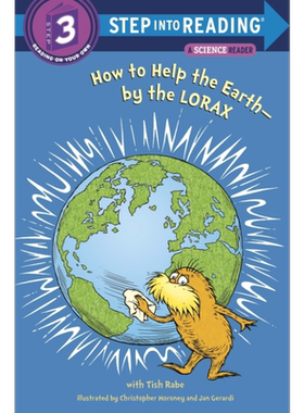 Step into Reading Step 3 How To Help The Earth By Lorax 兰登阅读进阶3苏斯博士如何帮助地球 儿童绘本 分级阅读【中商原