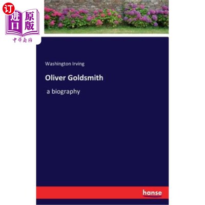 海外直订Oliver Goldsmith 奥利弗·戈德史密斯