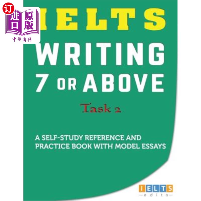 海外直订Ielts Task 2 Writing: 7 or Above雅思任务2写作：7或以上