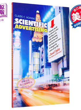 预售 Scientific Advertising Claude C. Hopkins 英文原版 科学的广告【中商原版】