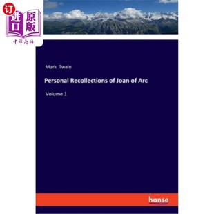 第一卷 Volume Recollections 个人回忆 Joan 贞德 海外直订Personal Arc