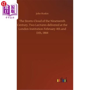 the Two Storm 十九世纪 1884年2 海外直订The London Nineteenth Cloud Delivered Lectures Century 风暴云
