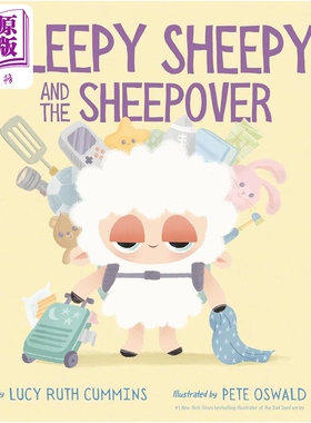 瞌睡小羊 Sleepy Sheepy Sheepover 英文原版 儿童绘本 亲子读物 动物故事图画书 精装精品绘本 进口童书 3-7岁 【中商原版】