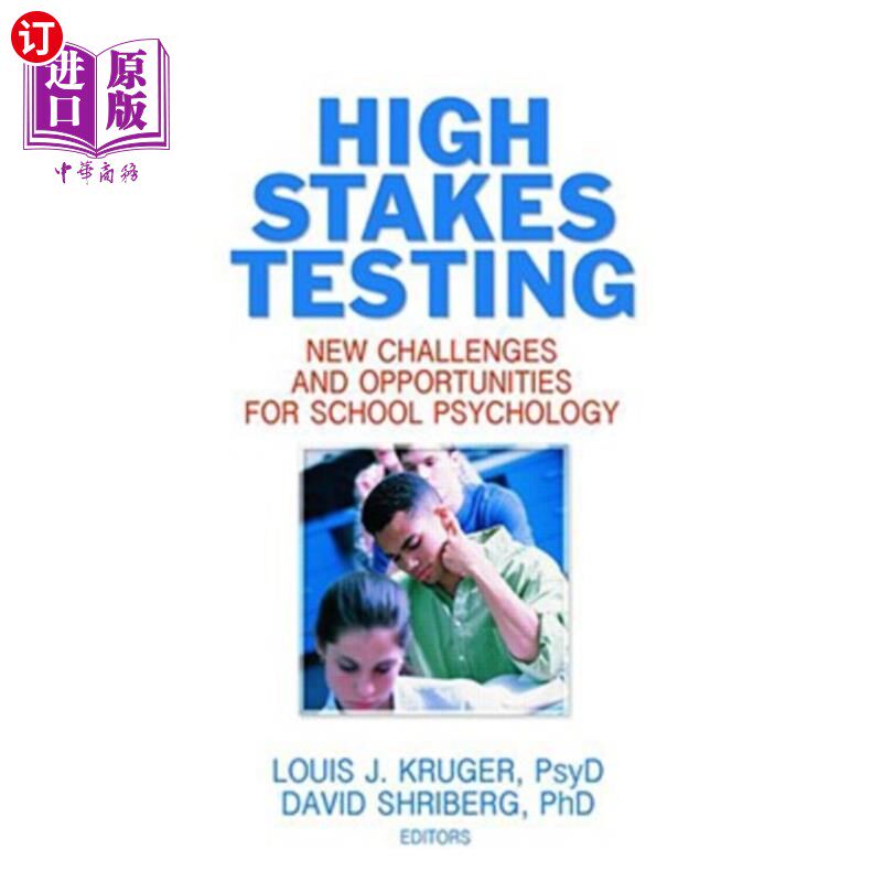 海外直订High Stakes Testing: New Challenges and Opportunities for School Psychology: New 高风险测试：学校心理学面临