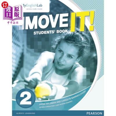海外直订Move It! 2 Students' Book & MyEnglishLab Pack 快点！2本学生用书和MyEnglishLab包