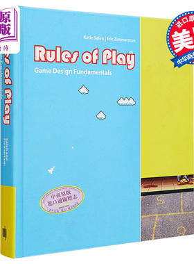 预售 游戏规则 游戏设计基础 Rules of Play Game Design Fundamentals 英文原版 Katie Salen Tekinbas【中商原版】