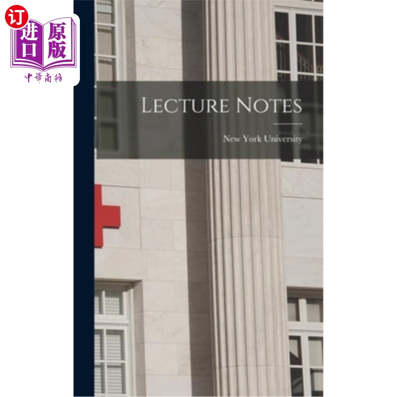 海外直订医药图书Lecture Notes 课堂讲稿