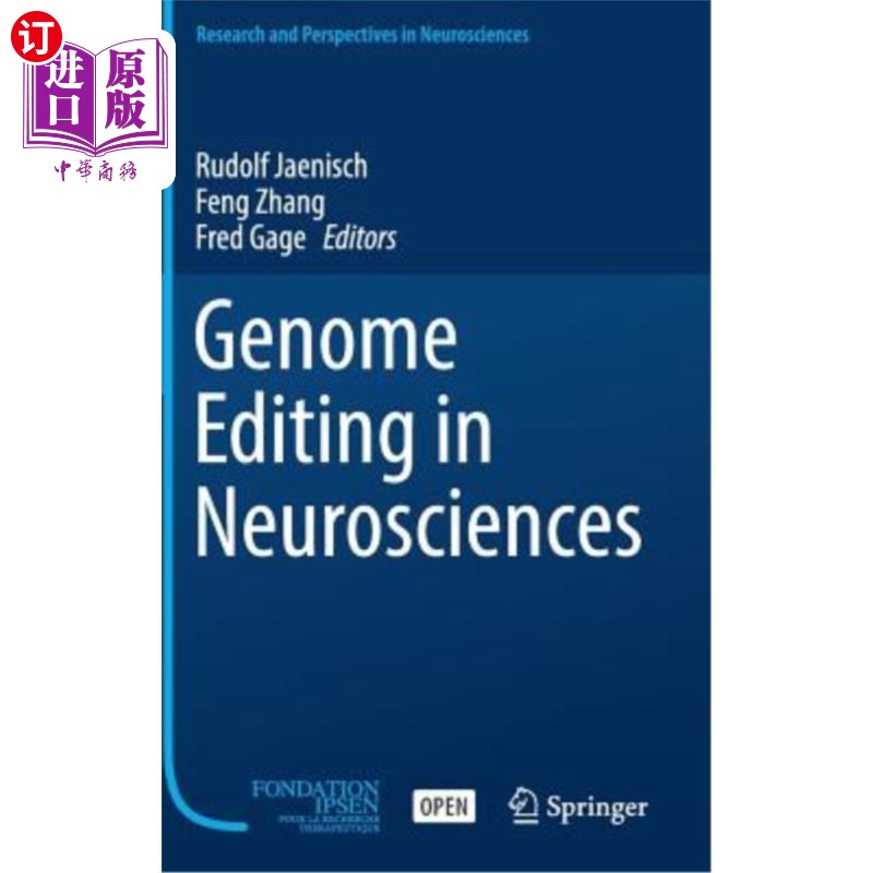 海外直订医药图书Genome Editing in Neurosciences 神经科学中的基因组编辑