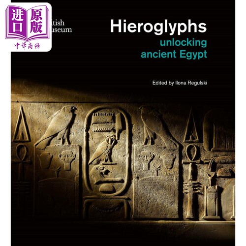 Hieroglyphs: unlocking ancient Egypt 进口艺术 象形文字：解锁古埃及【中商原版】