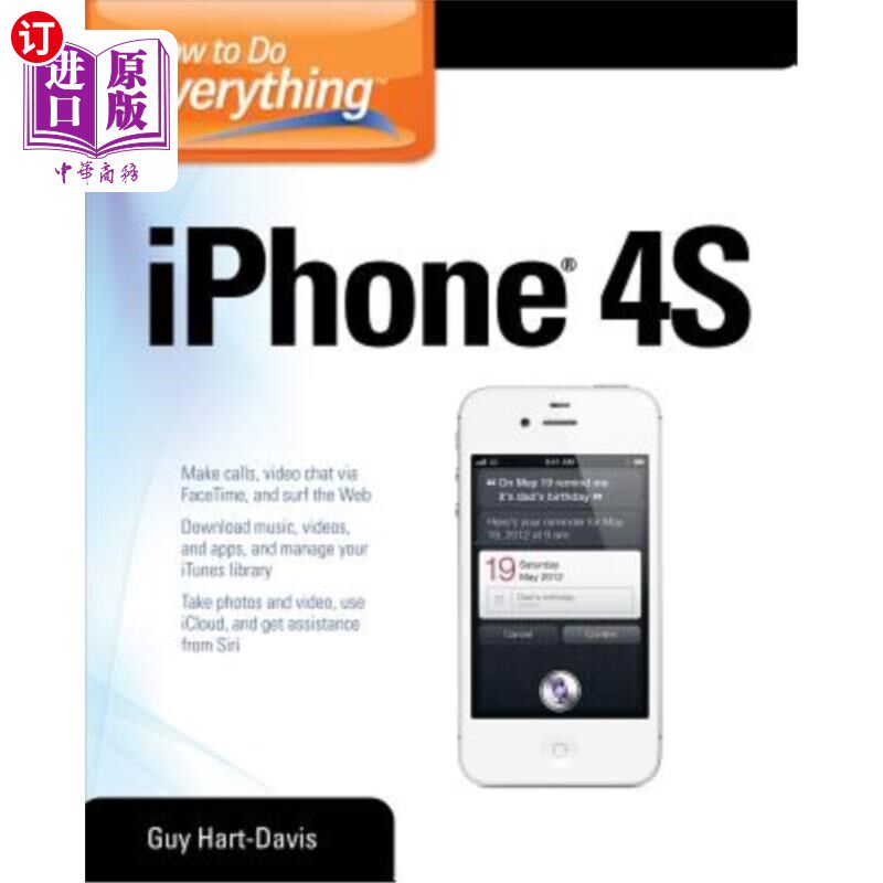 海外直订How to Do Everything iPhone 4s 如何做每件事iPhone4S