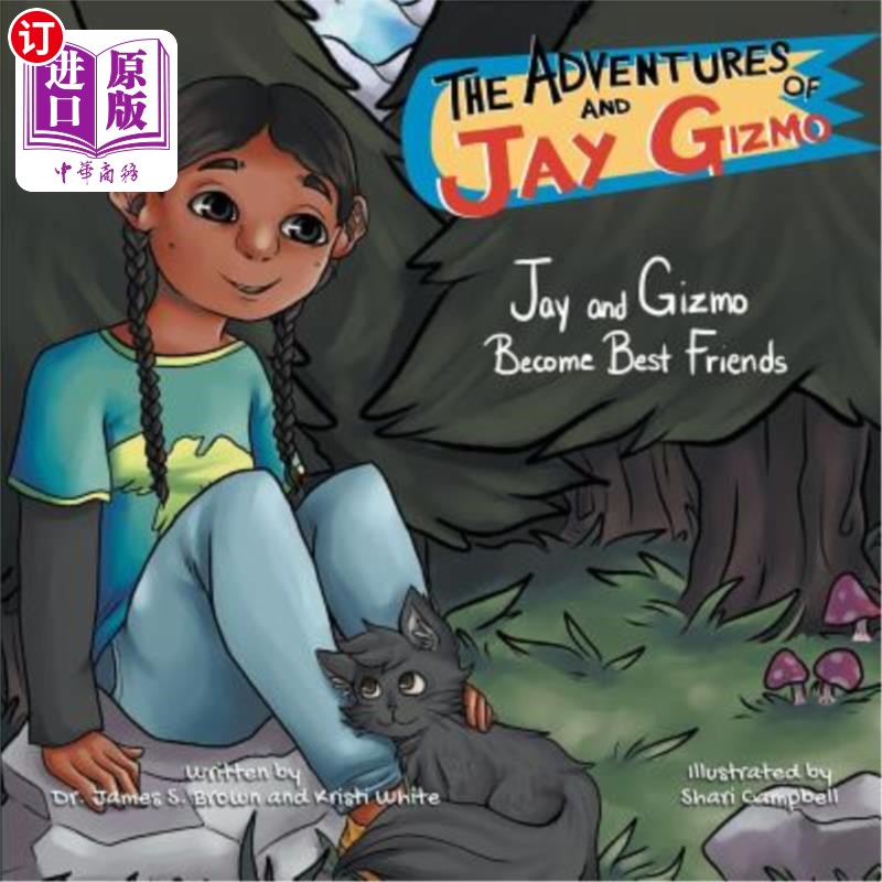 海外直订The Adventures of Jay and Gizmo: Jay and Gizmo Become Best Friends 周杰伦和Gizmo的冒险：周杰伦和Gizmo成为最