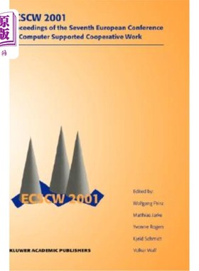 海外直订Ecscw 2001 Ecscw 2001