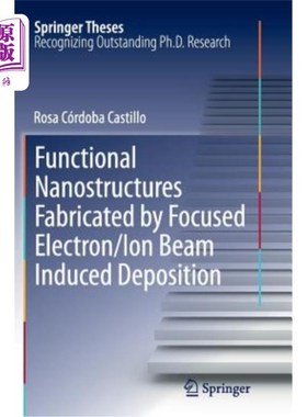 海外直订Functional Nanostructures Fabricated by Focused Electron/Ion Beam Induced Deposi 聚焦电子/离子束诱导沉积制