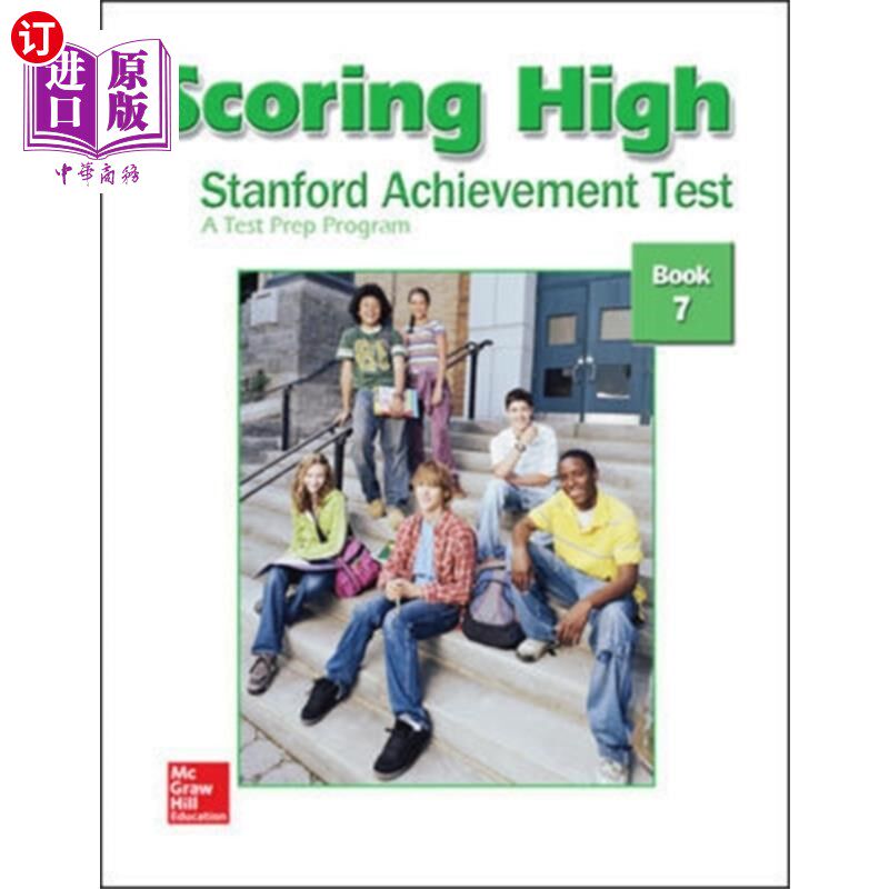 海外直订Scoring High on the SAT/10, Student Edition, Gra... SAT/10高分，学生版，7年级