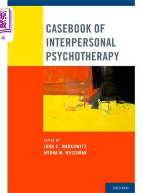 海外直订Casebook of Interpersonal Psychotherapy 人际心理治疗案例手册