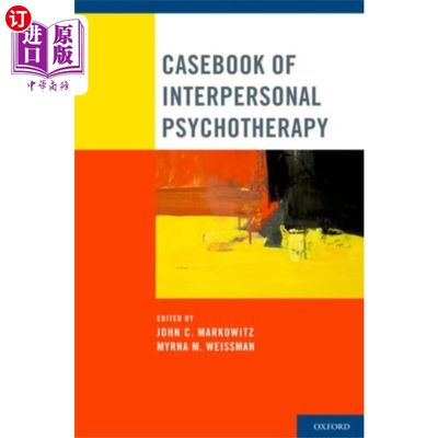 海外直订Casebook of Interpersonal Psychotherapy 人际心理治疗案例手册