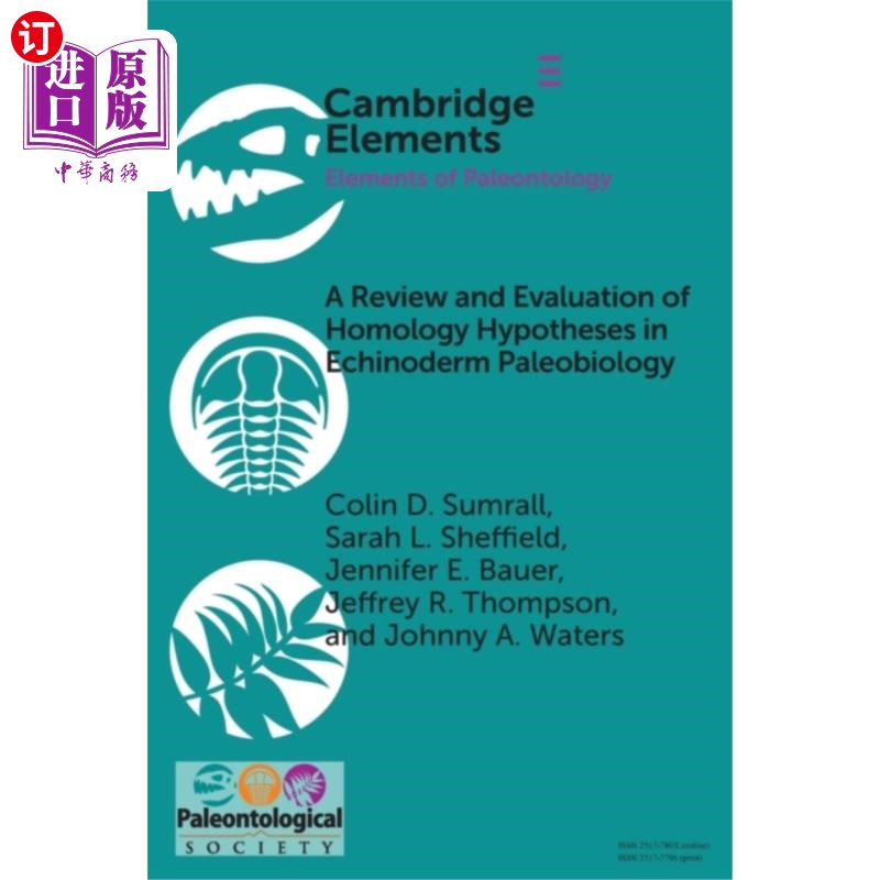 海外直订Review and Evaluation of Homology Hypotheses in ... 棘皮动物古生物同源假说的回顾与评价