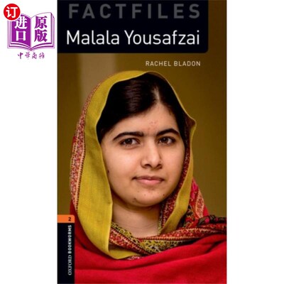 海外直订Oxford Bookworms Library Factfiles: Level 2:: Ma... 牛津书虫图书馆事实文件:第2级::马拉拉优萨福扎伊音频包