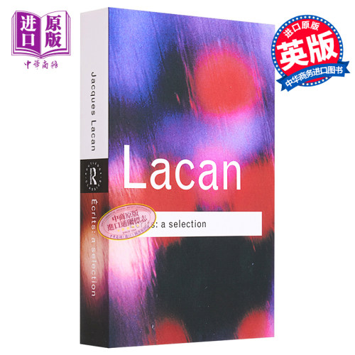 拉康选集 英文原版 Ecrits A Selection Revised Jacques Lacan【中商原版】