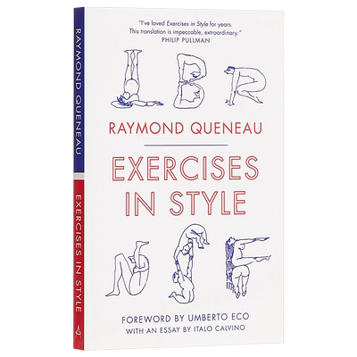 预售 【中商原版】风格练习 英文原版 Alma Classics:Exercises in Style / 雷蒙•格诺 Raymond Queneau 文学写作