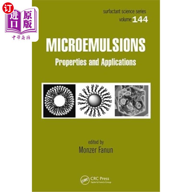 海外直订Microemulsions: Properties and Applications 微乳液:性质与应用