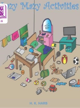 海外直订Lazy Mazy Activities 懒洋洋的活动