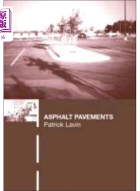 海外直订Asphalt Pavements 沥青路面