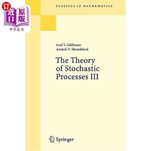 海外直订The Theory of Stochastic Processes III 随机过程理论III