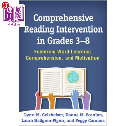海外直订Comprehensive Reading Intervention in Grades 3-8: Fostering Word Learning, Compr 3-8年级的综合阅读干预：培