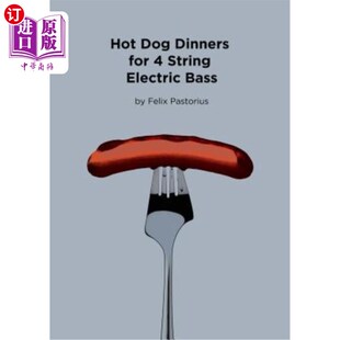 for String 海外直订Hot Bass Dinners Electric 四弦电贝司热狗晚餐 Dog