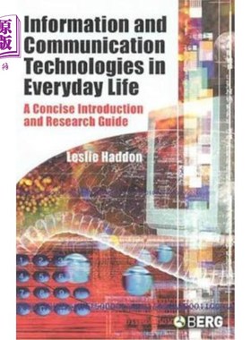 海外直订Information and Communication Technologies in Everyday Life: A Concise Introduct 日常生活中的信息与通信技术
