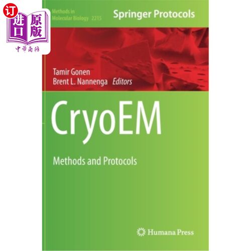 海外直订Cryoem: Methods and Protocols 低温冷冻:方法和协议
