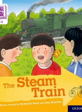 海外直订Oxford Reading Tree Explore with Biff, Chip and ... 与毕夫，Chip和Kipper一起探索:牛津第6关:蒸汽火车