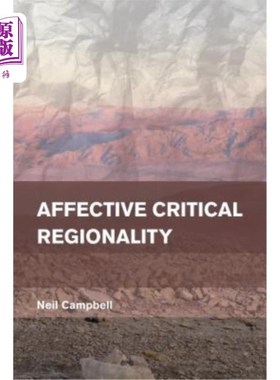 海外直订Affective Critical Regionality 情感至关重要的地域性