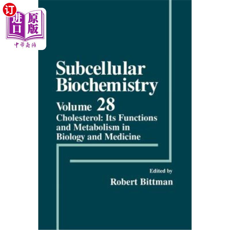 海外直订医药图书Cholesterol: Its Functions and Metabolism in Biology and Medicine 胆固醇在生物学和医学中的功能和代谢