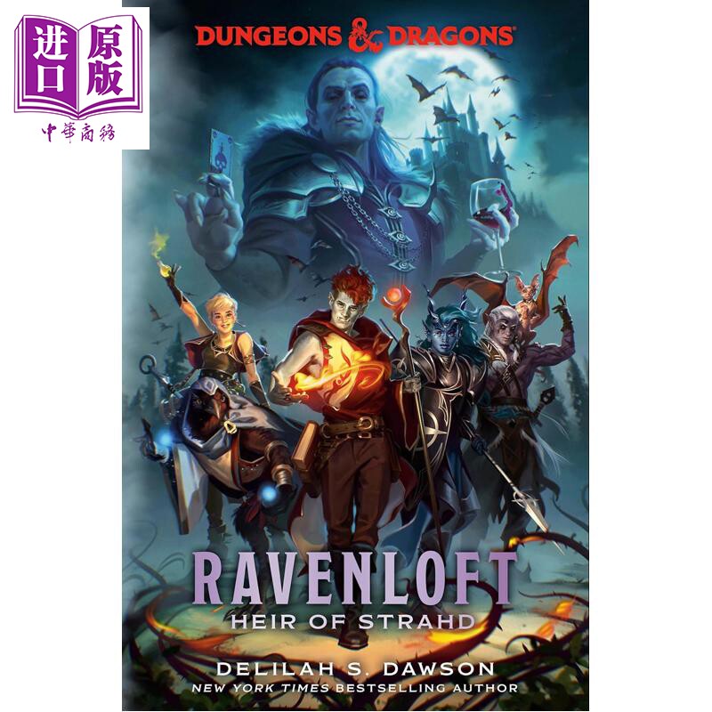 龙与地下城 乌鸦堡 斯特拉德的继承人 Dungeons&Dragons Ravenloft Heir of Strahd 英文原版 Delilah S Dawson【中商原版】