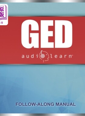 海外直订GED AudioLearn: Complete Audio Review for the GED (General Equivalency Diploma) AudioLearn: