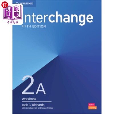 海外直订Interchange Level 2a Workbook 交换2A级工作簿