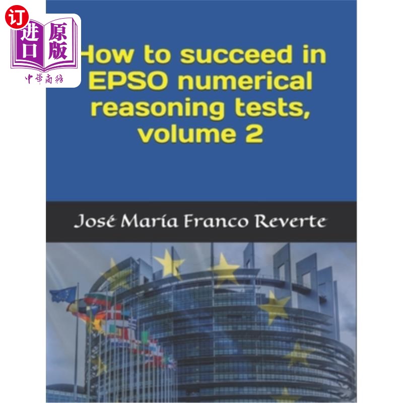 海外直订How to succeed in EPSO numerical reasoning tests, volume 2