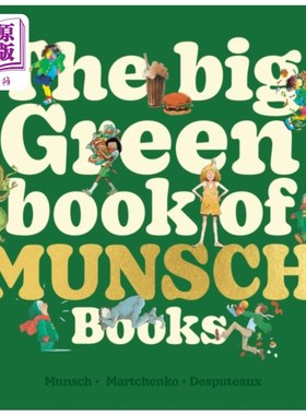 海外直订Big Green Book of Munsch Books 大绿书的Munsch书籍